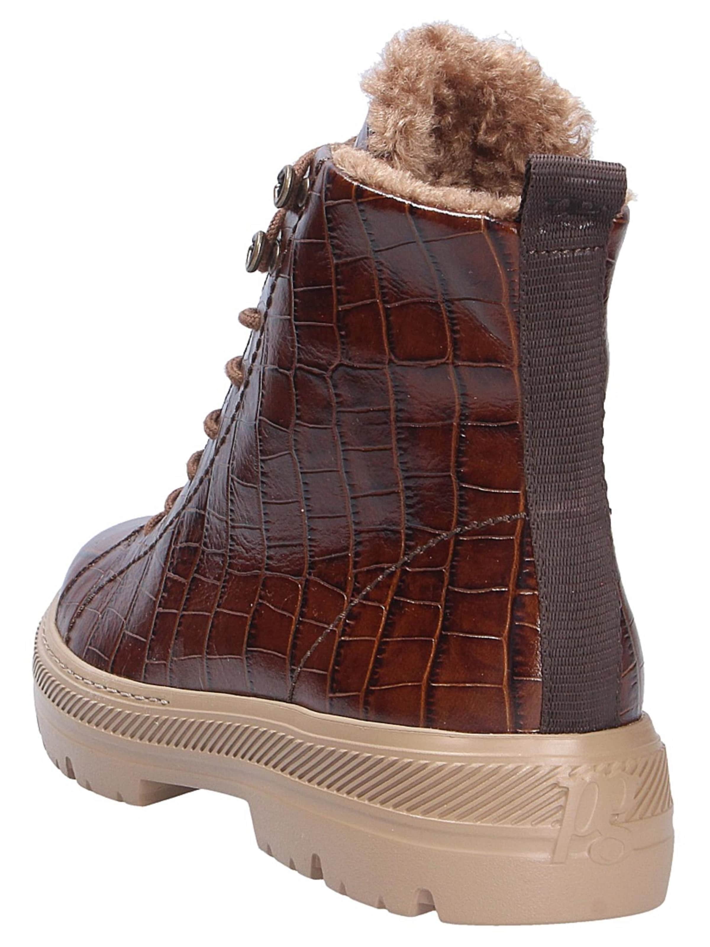 Paul Green Veterlaarsjes in Bruin