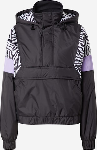 Urban Classics Between-Season Jacket in Black: front