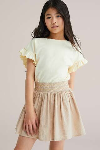 WE Fashion Skirt in Beige