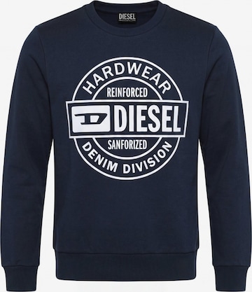 DIESEL Svetr 'S-GIR 250207' – modrá: přední strana