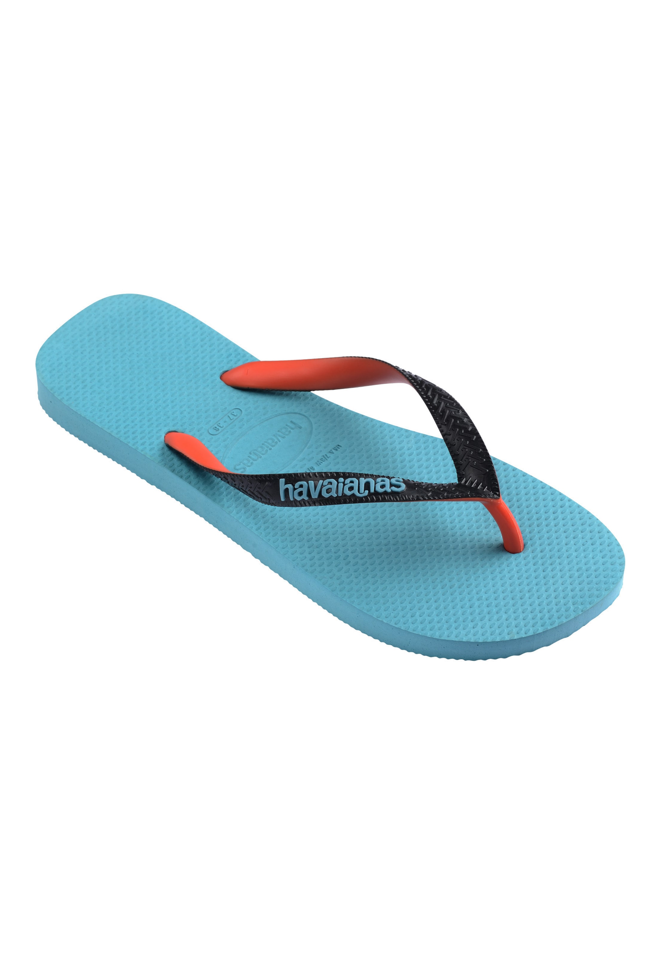 HAVAIANAS T-Bar Sandals in Blue: front