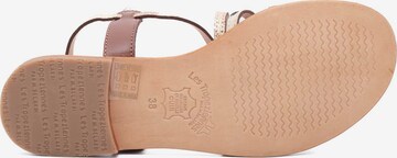 Les Tropéziennes Sandals 'Harry' in Brown