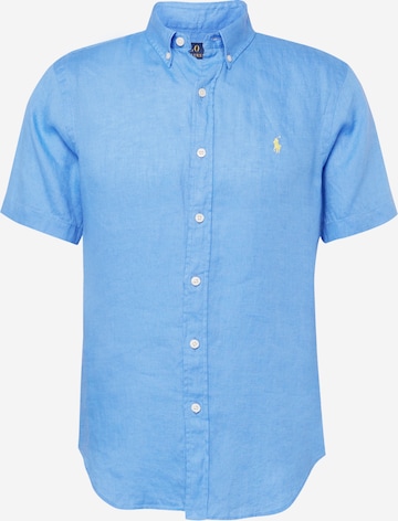 Polo Ralph Lauren Regular fit Overhemd in Blauw: voorkant