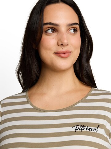 T-shirt Tom Tailor Women + en vert