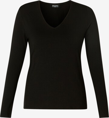 BASE LEVEL CURVY Shirt 'Alize' in Schwarz: predná strana