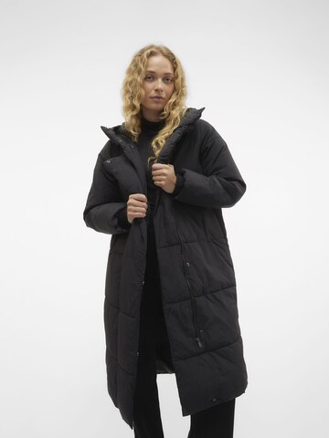 VERO MODA Wintermantel in Zwart: voorkant