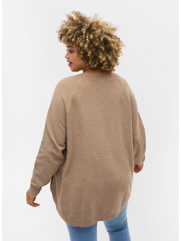 Zizzi - Pullover 'Sunny' em bege