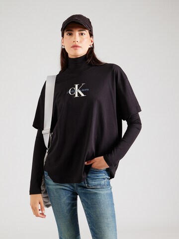 Calvin Klein Jeans T-Shirt in Schwarz: Vorderseite