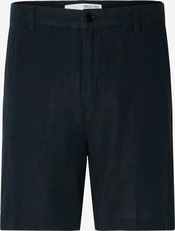 SELECTED HOMME Chino trousers 'Mads' in Blue: front