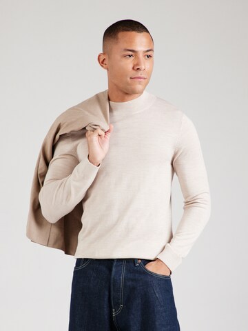 SELECTED HOMME Trui 'SLHTray' in Beige: voorkant