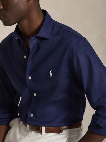 Polo Ralph Lauren Средняя посадка Рубашка в Синий