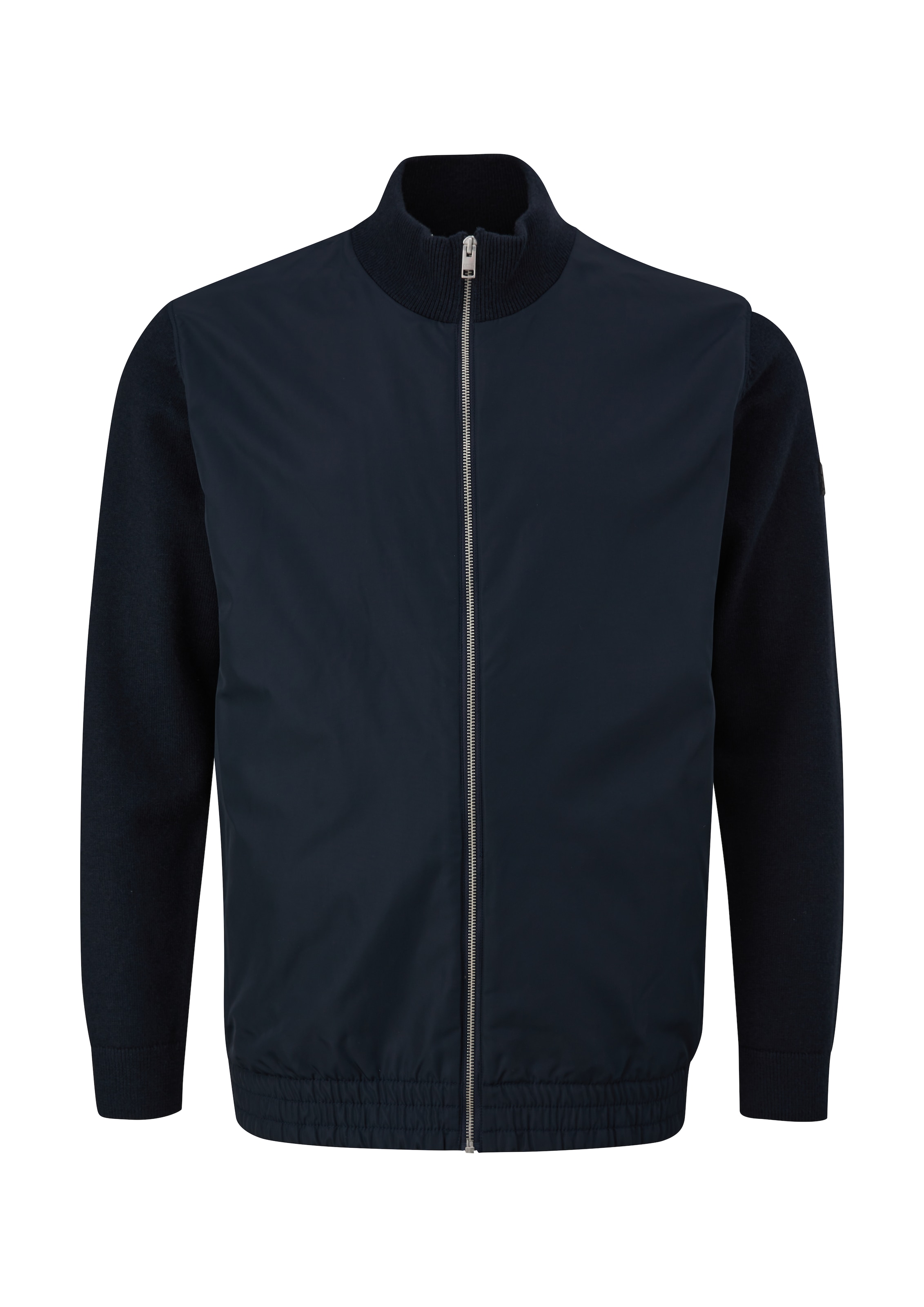 s.Oliver Men Big Sizes Strickjacke in Blau: Vorderseite