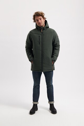 Veste d’hiver 'Guss' Travelin en vert