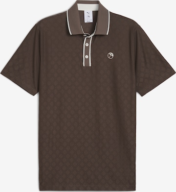 PUMA Funktionsshirt 'Puma x Arnold Palmer' in Braun: Vorderseite