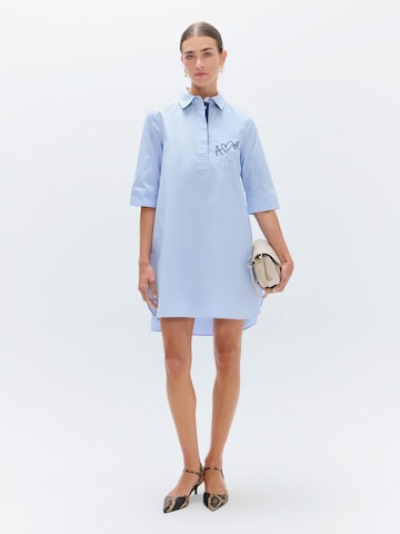 Robe-chemise Lola Casademunt en bleu : devant