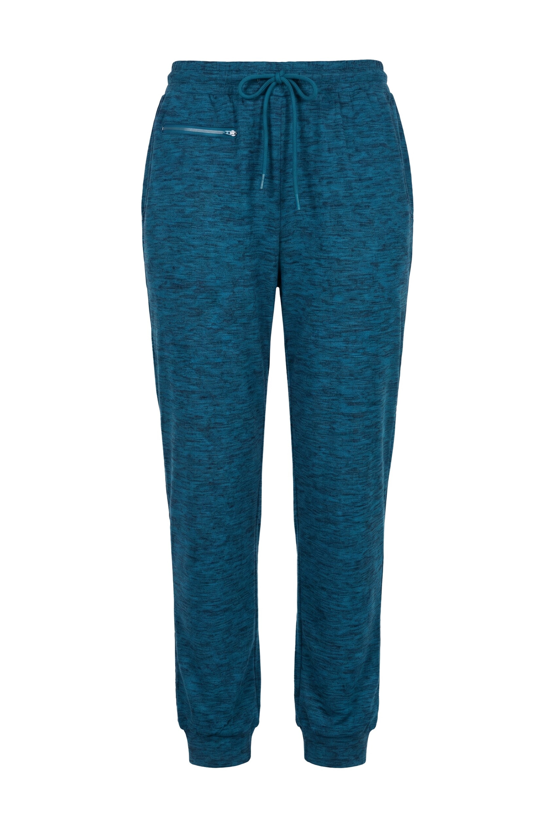 Ulla Popken Loosefit Broek in Blauw: voorkant