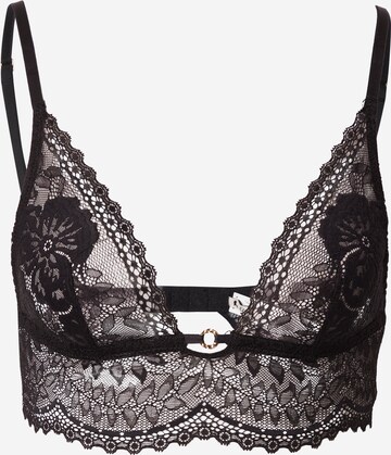 ETAM Triangle Bra in Black: front