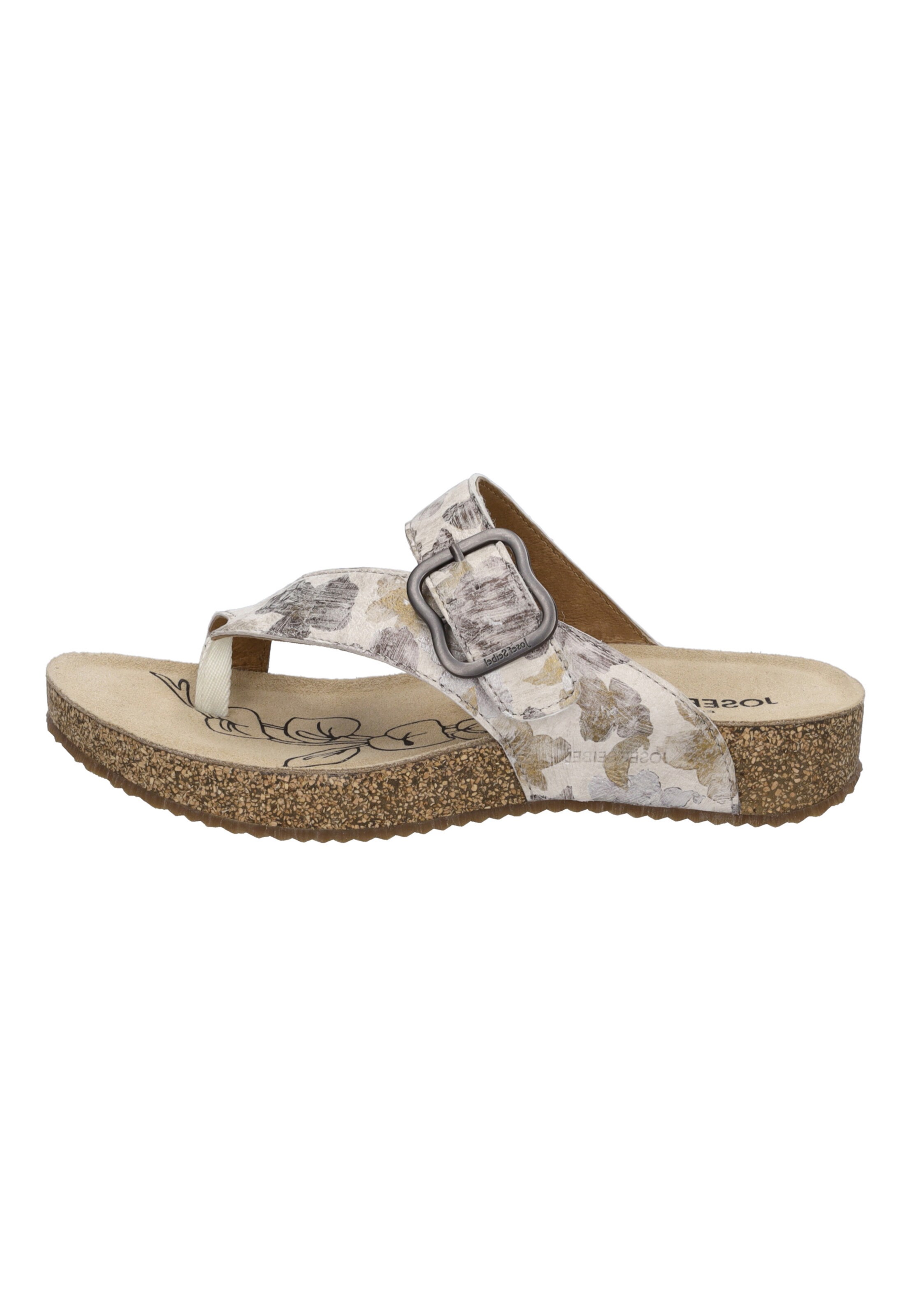 JOSEF SEIBEL Teenslipper 'Tonga 77' in Beige: voorkant