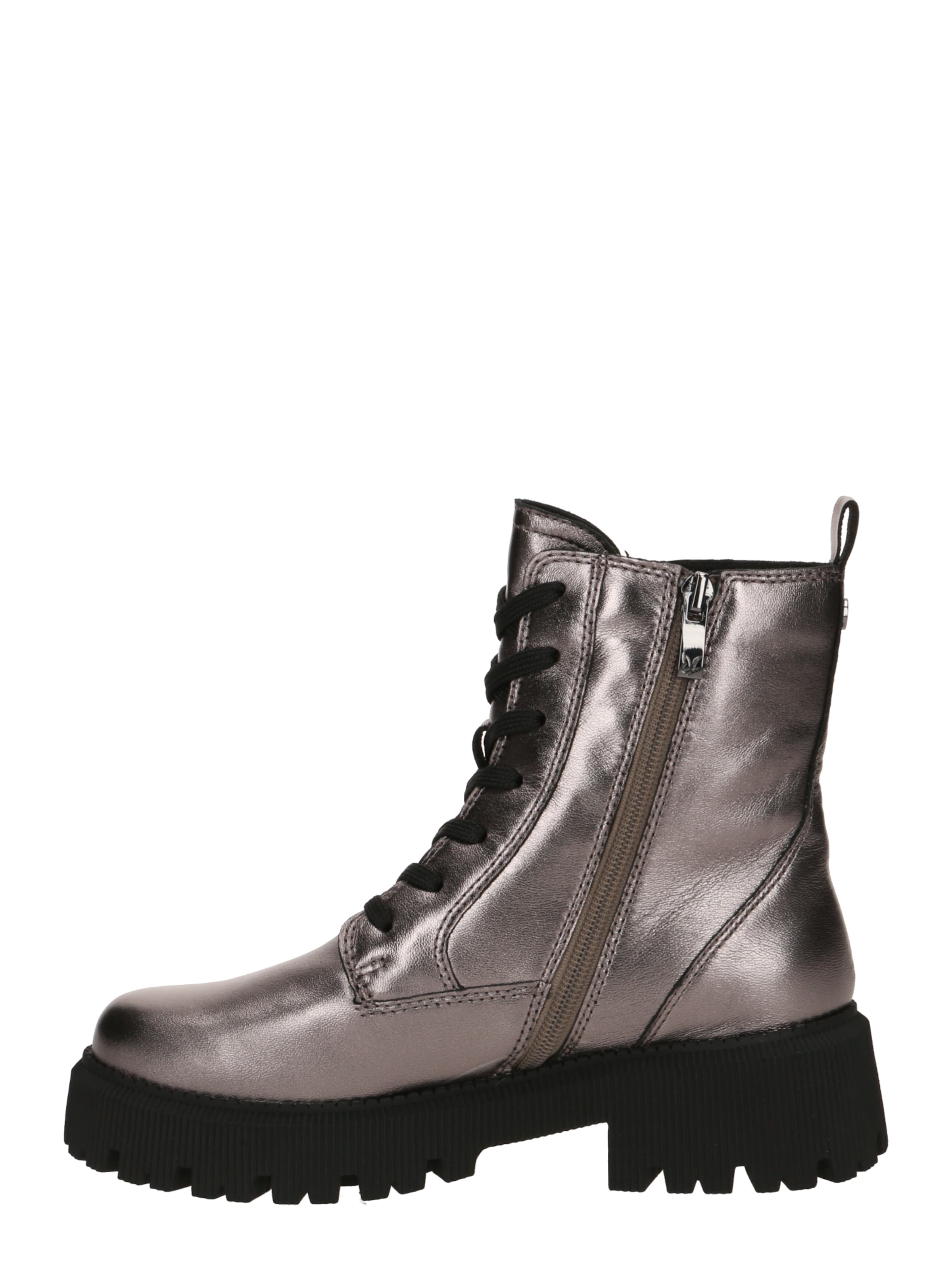 CAPRICE Schnürstiefelette 'DILARA' in Grau