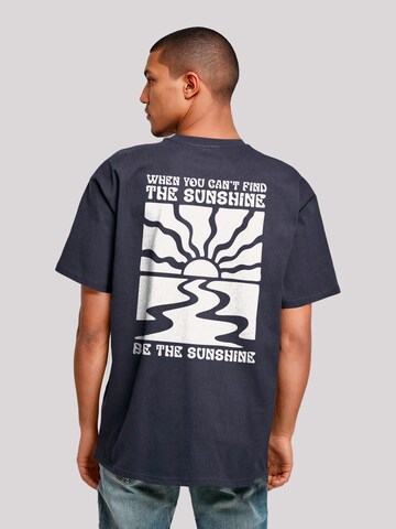 T-Shirt 'Be The Sunshine' F4NT4STIC en bleu