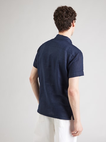 SCOTCH & SODA Средняя посадка Рубашка в Синий