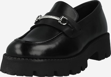 ABOUT YOU - Sapato Slip-on 'Annemarie' em preto: frente