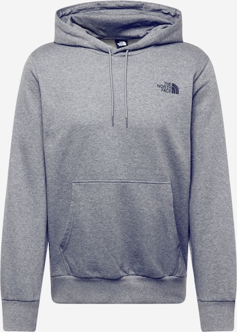 Sweat-shirt 'Simple Dome' THE NORTH FACE en gris : devant