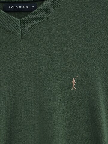 Polo Club Pullover in Grün