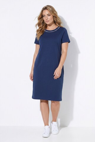 MIAMODA Dress in Blue