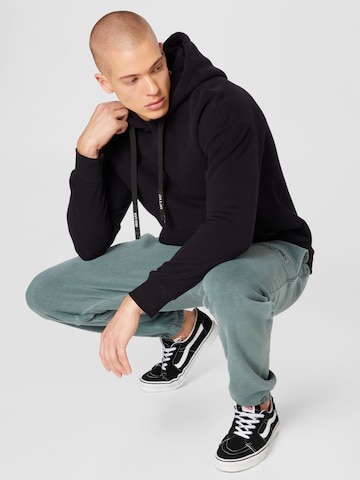 JACK & JONES Sweatshirt 'King' in Zwart