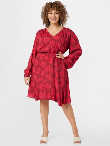 Tommy Hilfiger Curve Dress in Red: front