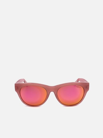 Lunettes de soleil Smith en marron : devant