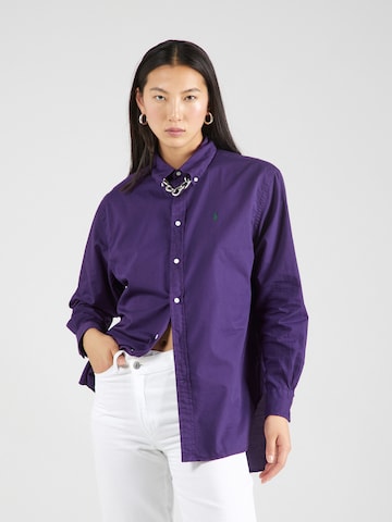Polo Ralph Lauren Blouse in Purple: front