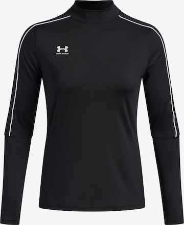 UNDER ARMOUR Funktionsshirt 'Challenger' in Schwarz: Vorderseite