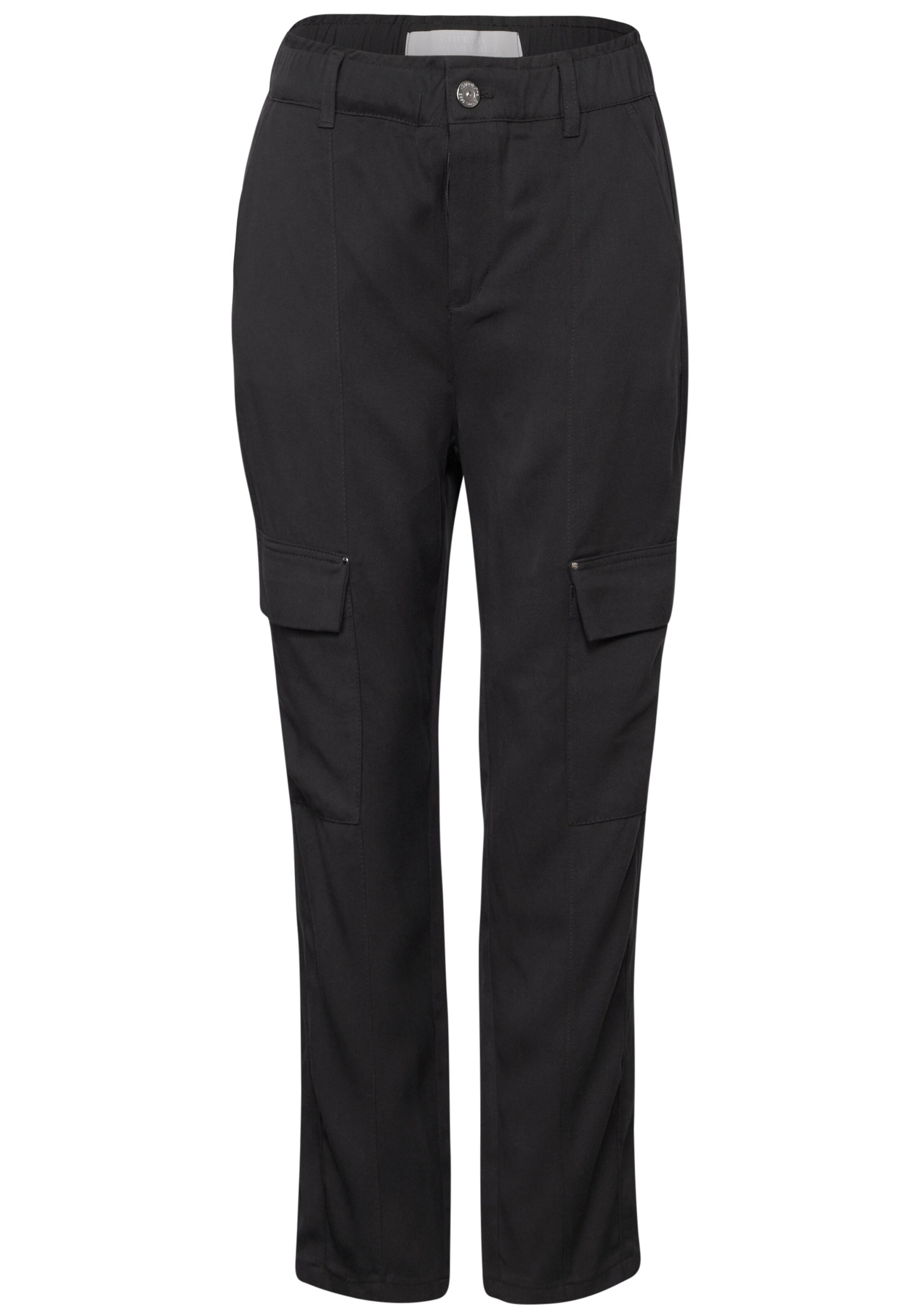 STREET ONE Hose in Schwarz: Vorderseite