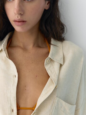 Pull&Bear Bluse 'PACIFIC' in Beige