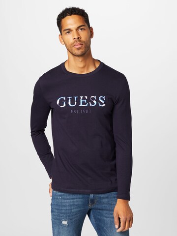 GUESS Shirt 'SORIN' in Blue: front