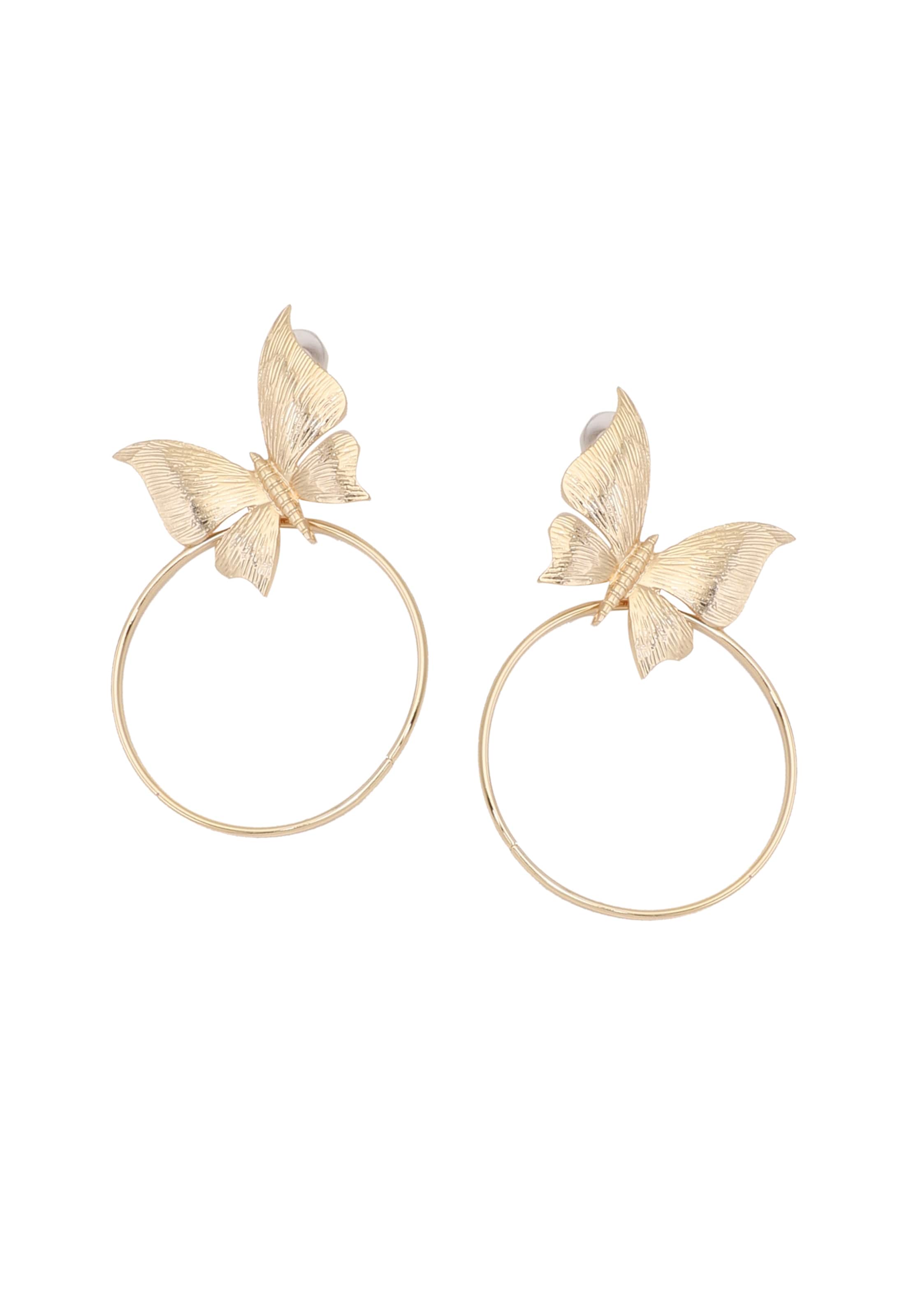 SOHI Kõrvarõngas ' Lia ', värv Kuld: eest vaates