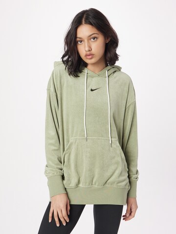Nike Sportswear Bluzka sportowa w kolorze zielony: przód