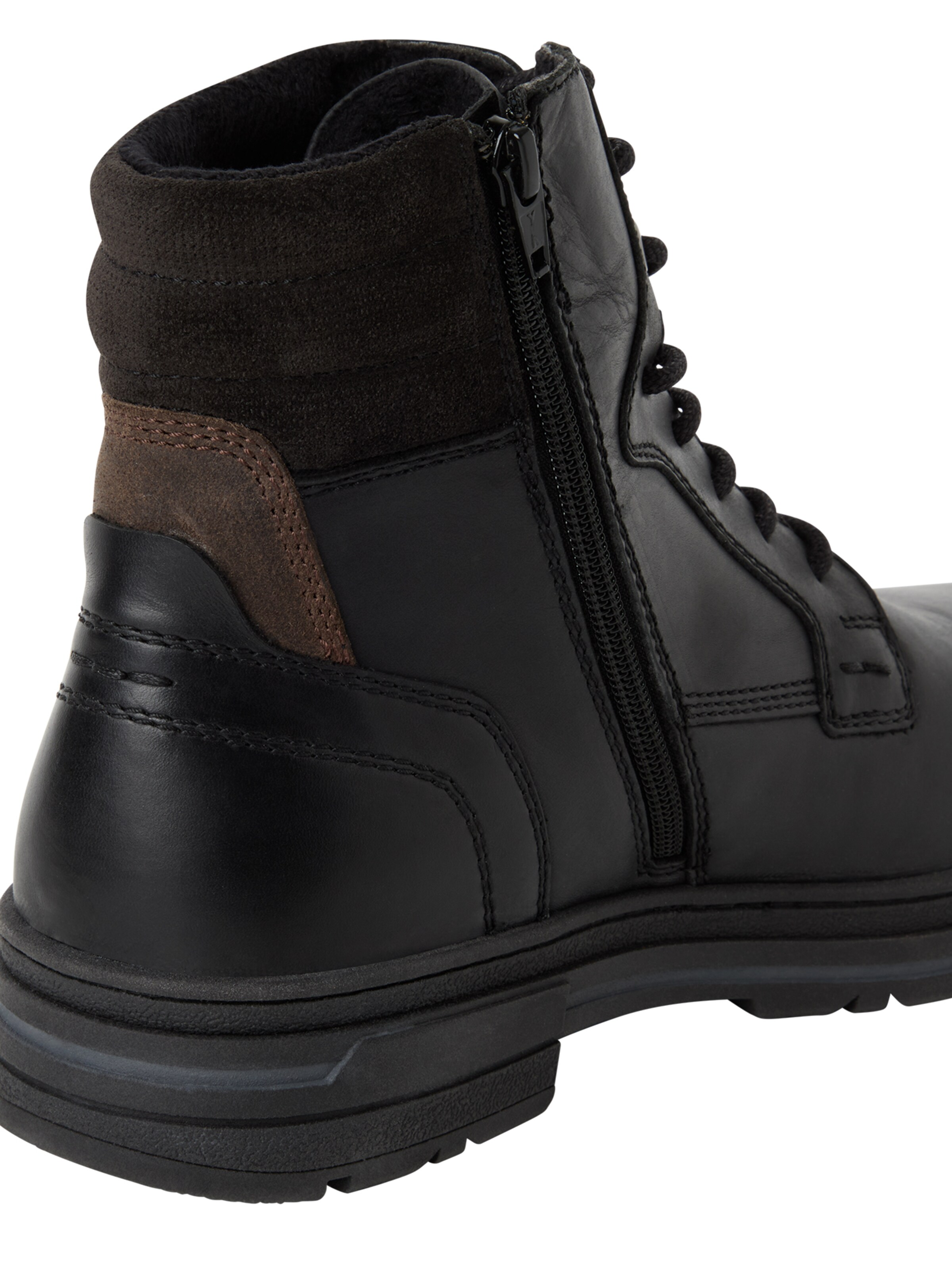 MARCO TOZZI Schnürboots in Schwarz