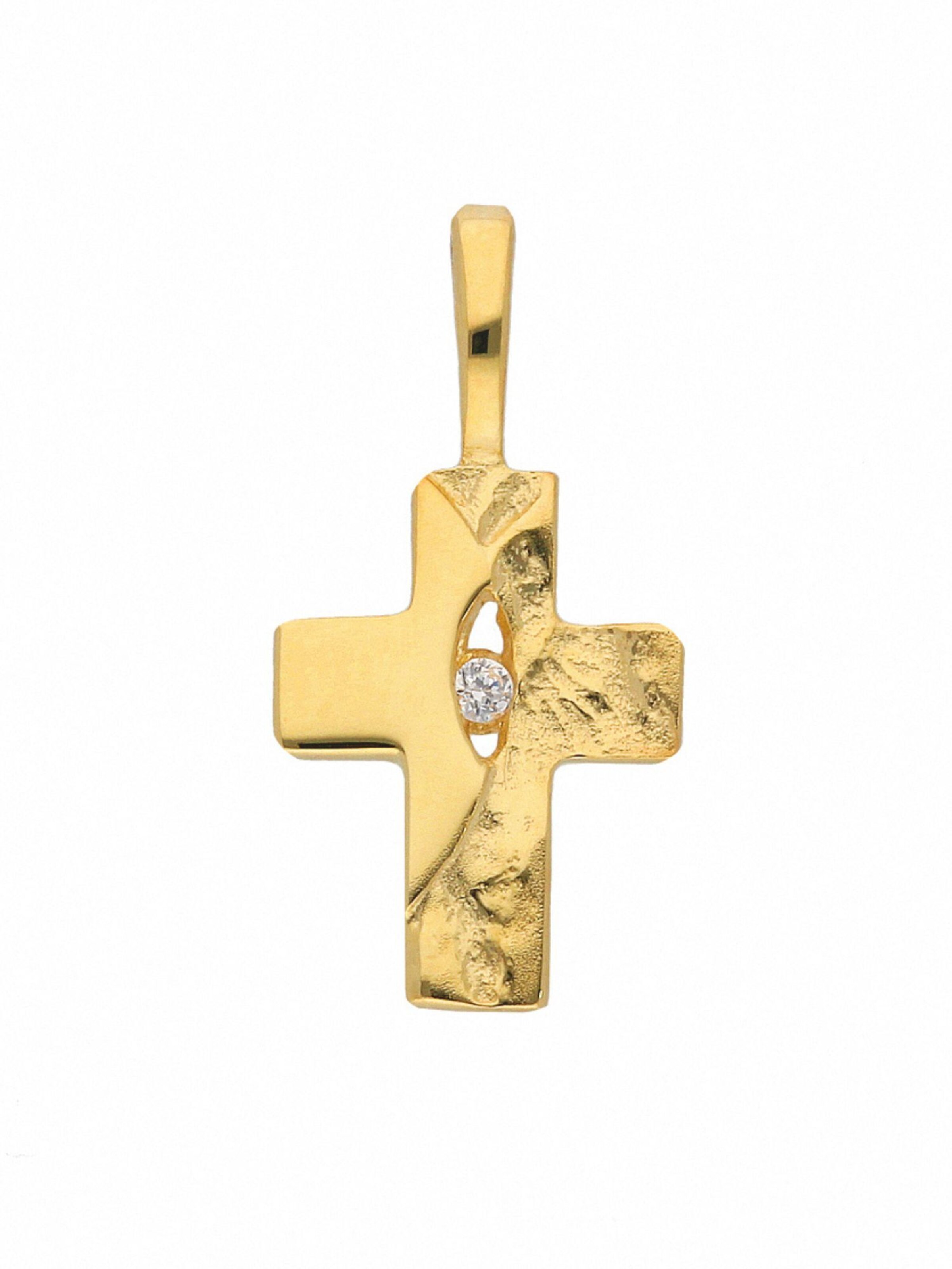 Adelia´s Pendant in Gold: front