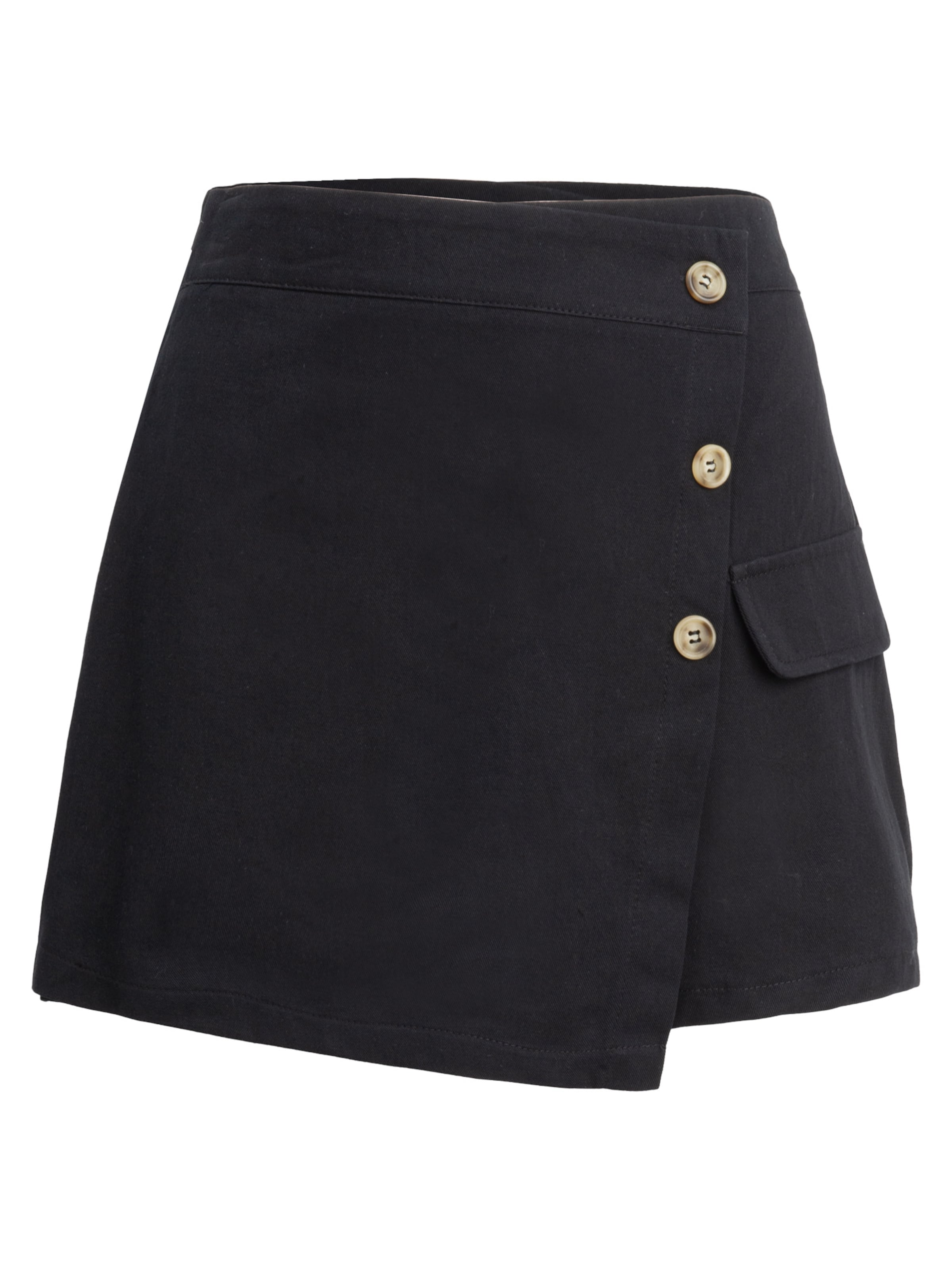 Influencer Loose fit Trousers in Black: front