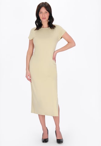 Robe 'Casual' usha BLACK LABEL en beige : devant