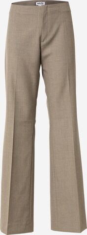 HOPE Regular Pleated Pants 'ASPECT' in Beige: front