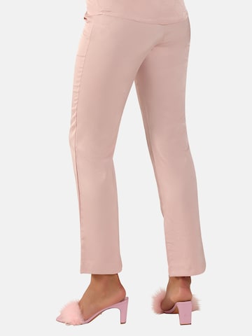 Pantaloni de pijama 'OFELIA' de la OW Collection pe roz