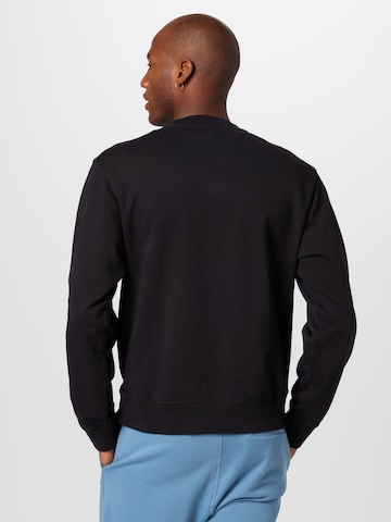 BOSSSweater majica 'Wefade' - crna boja