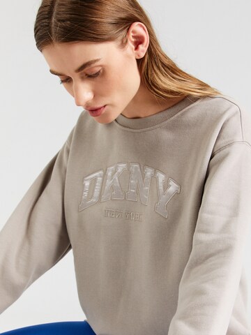 DKNY Performance Sportief sweatshirt in Bruin