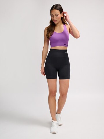 Hummel - Bustier Sujetador deportivo 'Tif' en lila