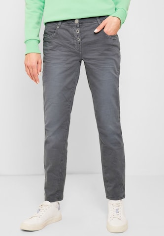 CECIL Slim fit Jeans in Grey: front