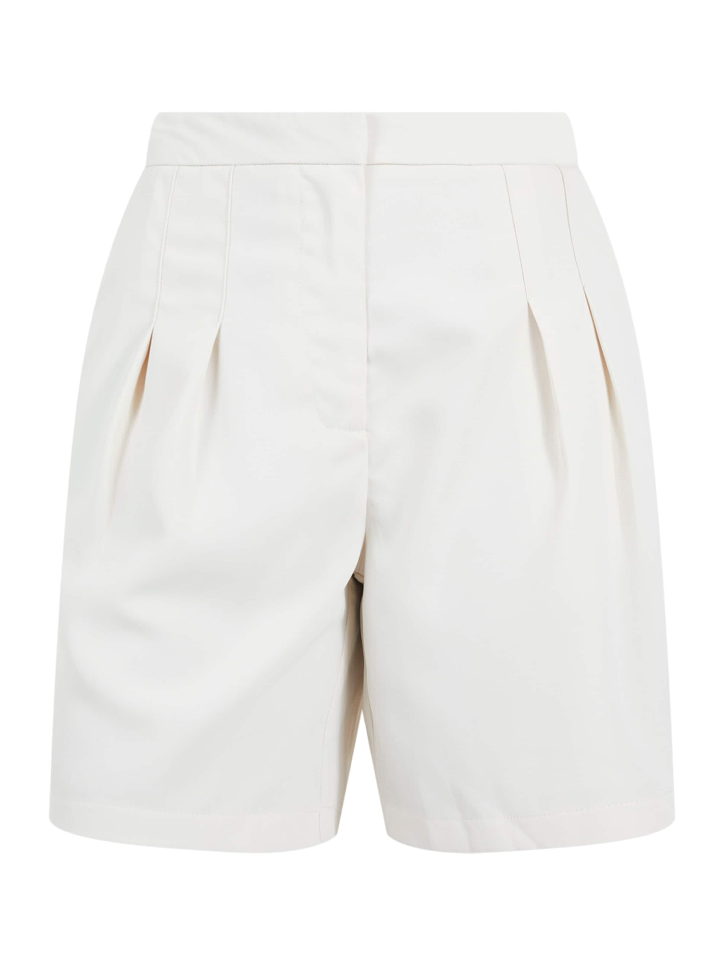 Loosefit Pantaloni con pieghe di BRAVE SOUL in beige: frontale